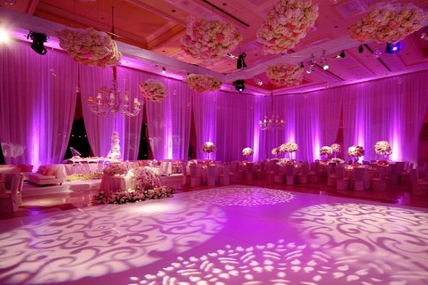 نورپردازی سالن عروسی